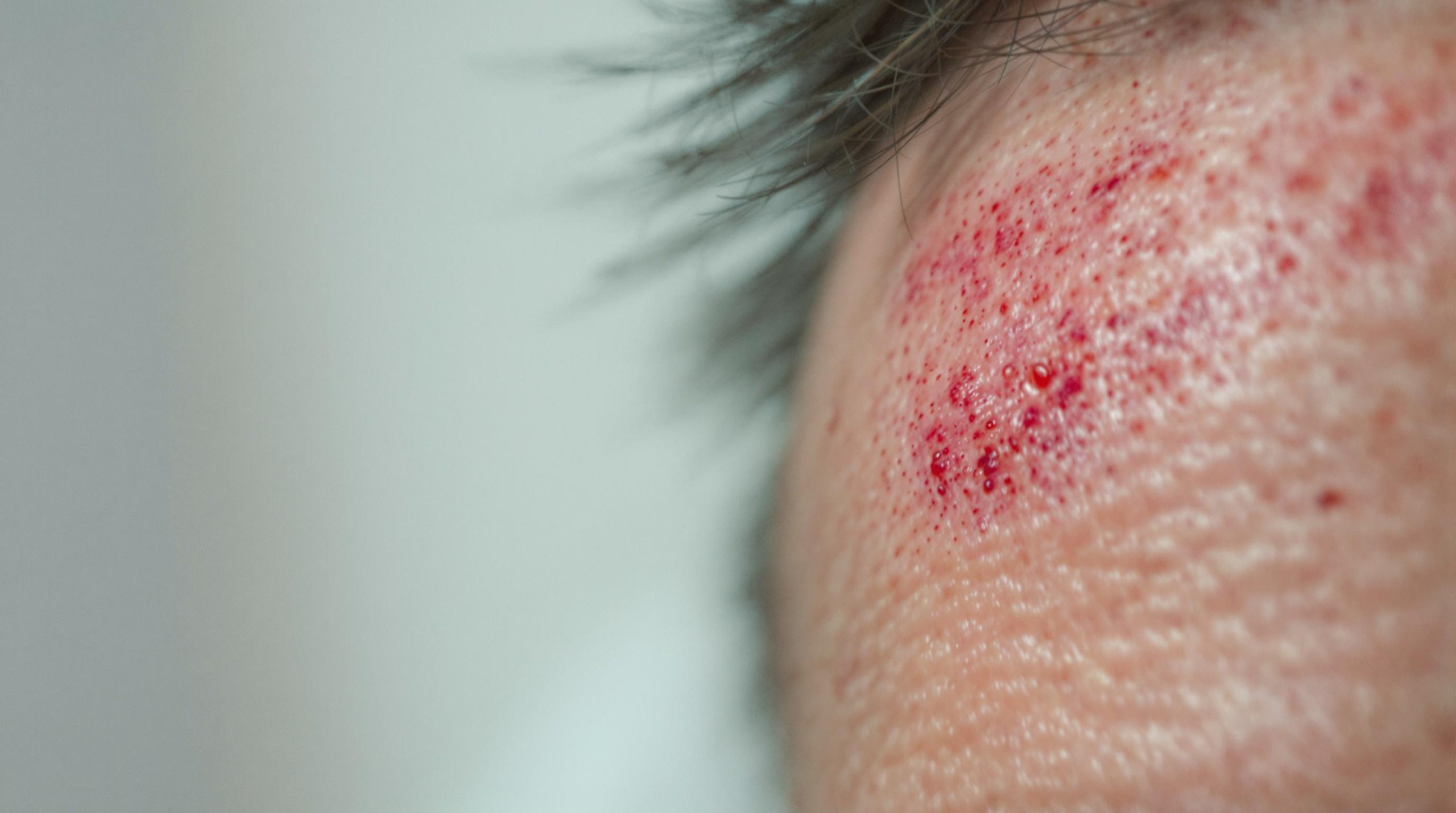 Cuir chevelu rouge qui gratte : causes et traitements