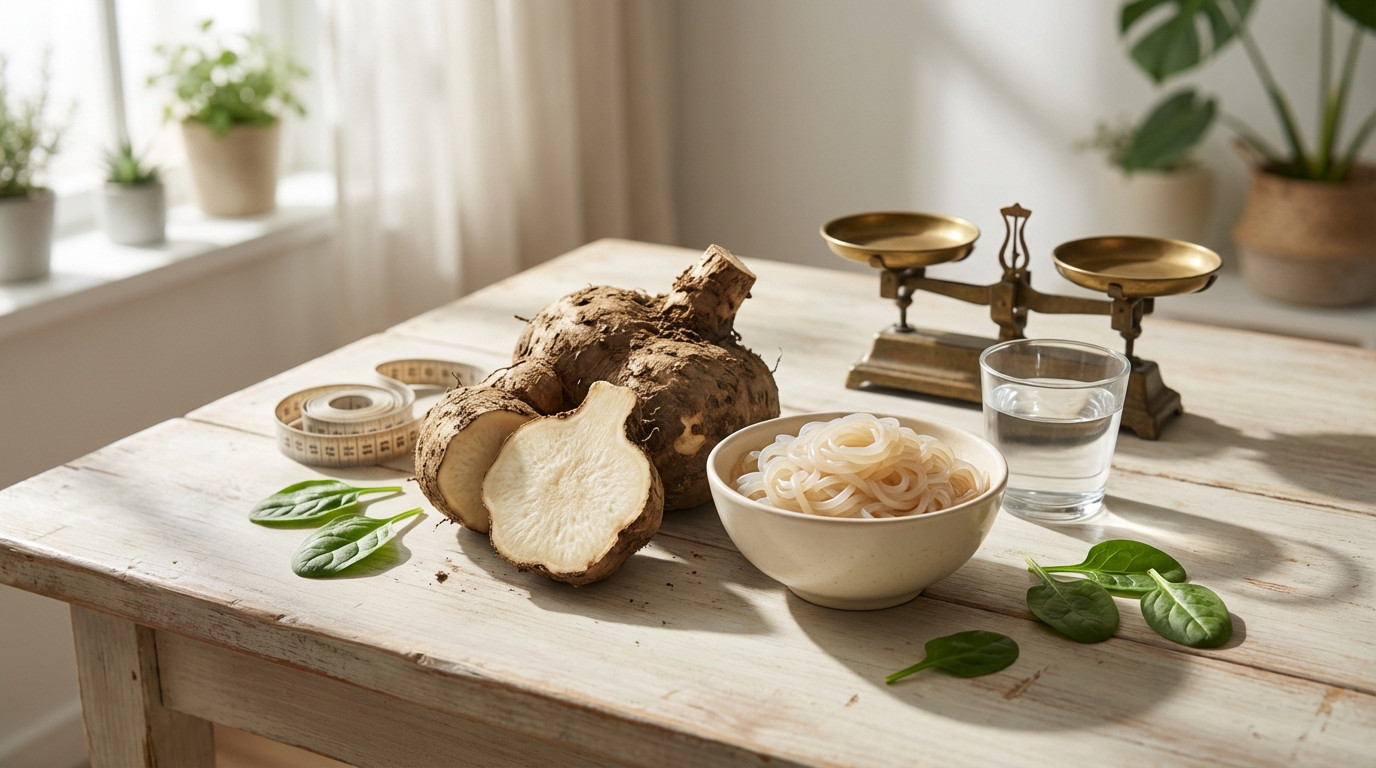 Konjac : bienfaits minceur, santé et digestion